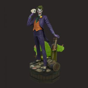 Custom film character clown Resin Statue